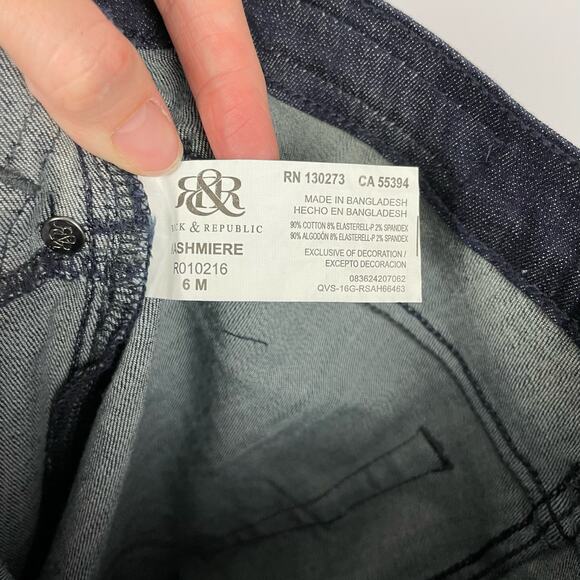 Rock and Republic | Kashmiere High Rise Dark Wash Full Length Skinny Jeans - Picture 5 of 6